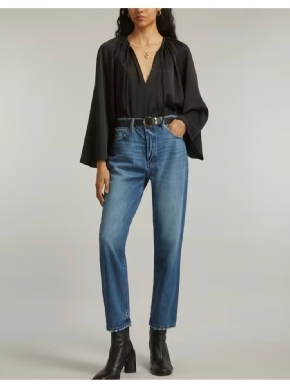 Frame Le Mec Jeans Malibu high rise  Straight-Leg Women's Jeans